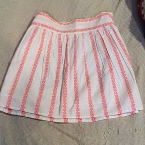 Girl’s cotton skirt with 2 1/2” waist band